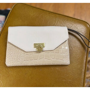 Women's Anne Klein Clutch Beige/White